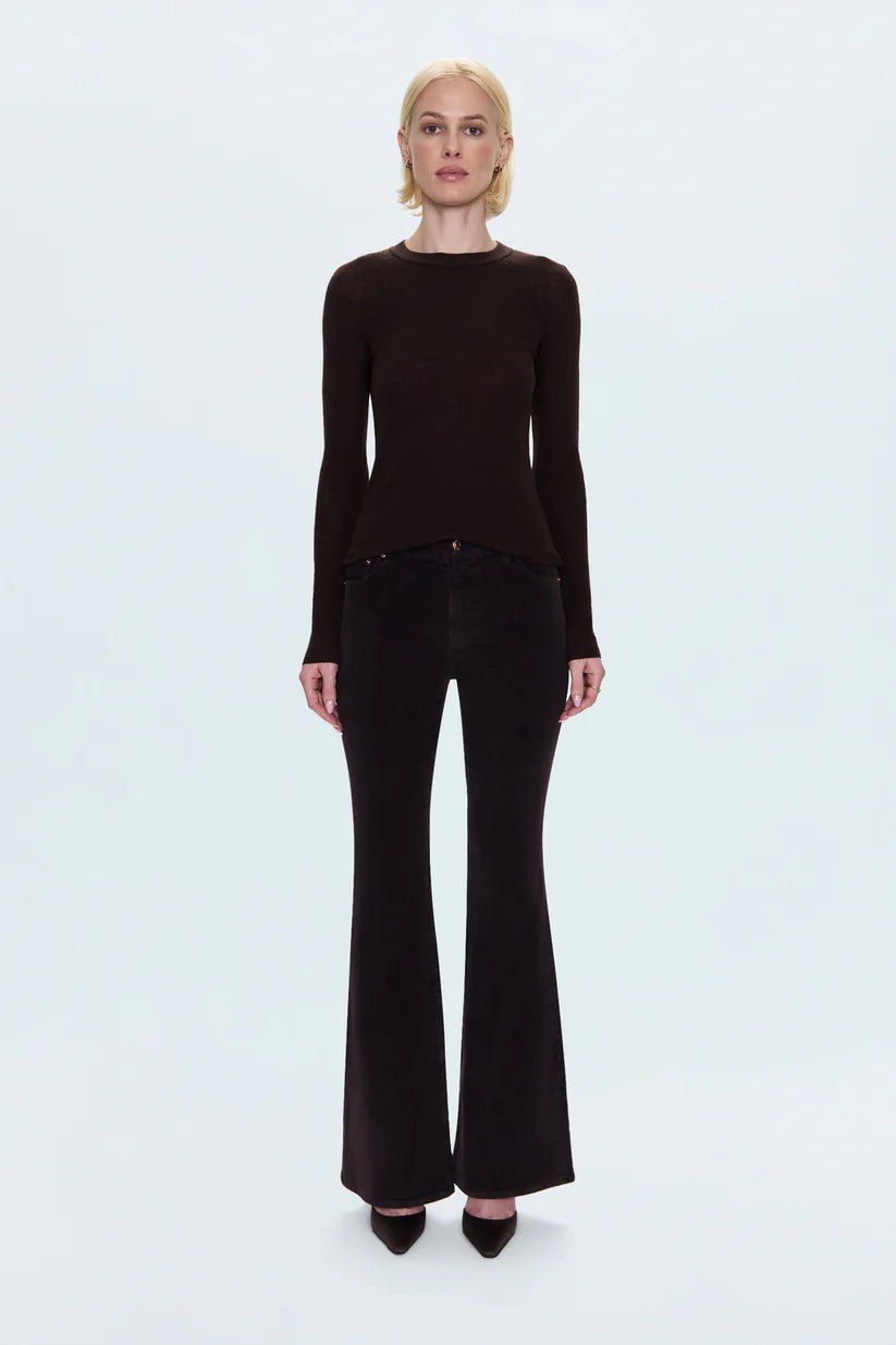 Kinsley Mid Rise Ultra Flare Bottoms Pistola