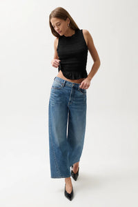 Kyra Ankle High Rise Bowed Ankle - Soho Bottoms Pistola