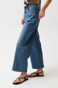 Kyra Ankle High Rise Bowed Ankle - Soho Bottoms Pistola