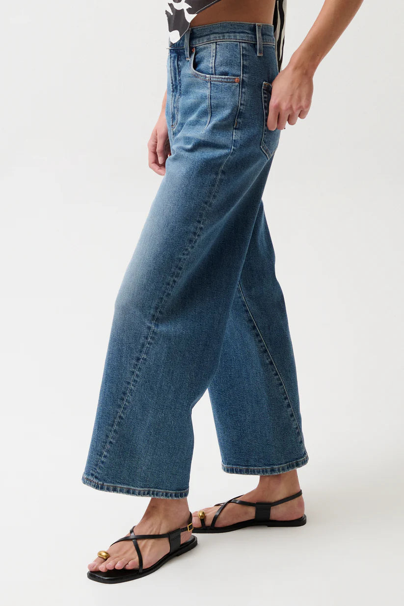 Kyra Ankle High Rise Bowed Ankle - Soho Bottoms Pistola