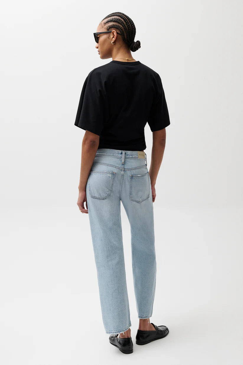 Lexi Mid Rise Bowed Straight - Dolce Vita Vintage Bottoms Pistola