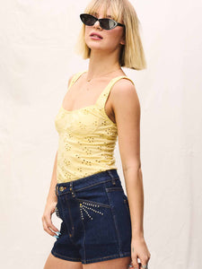 Full Bloom Eyelet Cami Tops Free People