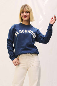 Beachwood Letterman Crew Tops Local Supply Club