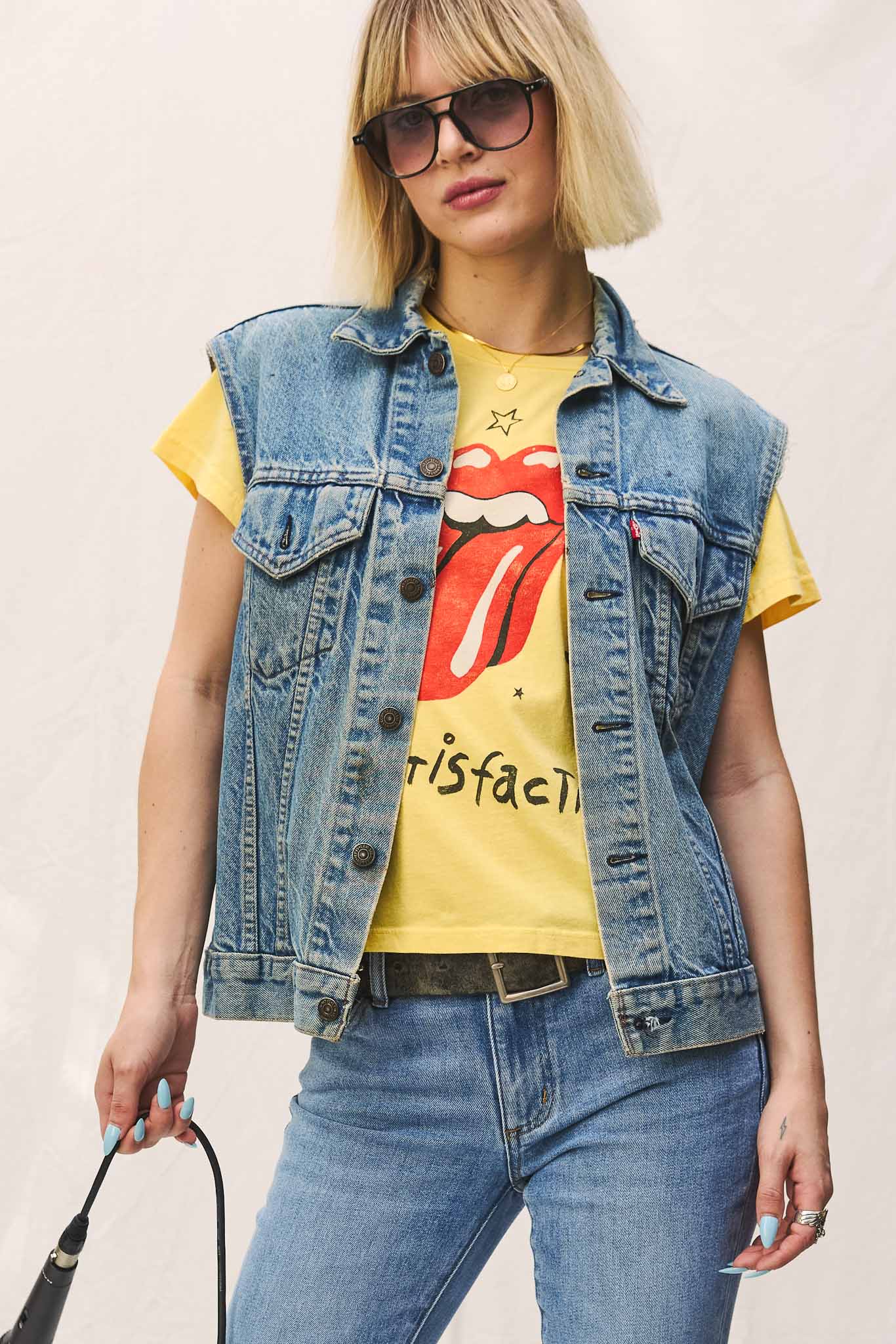 Rolling Stones Satisfaction Doodles Solo Tee Tops Daydreamer