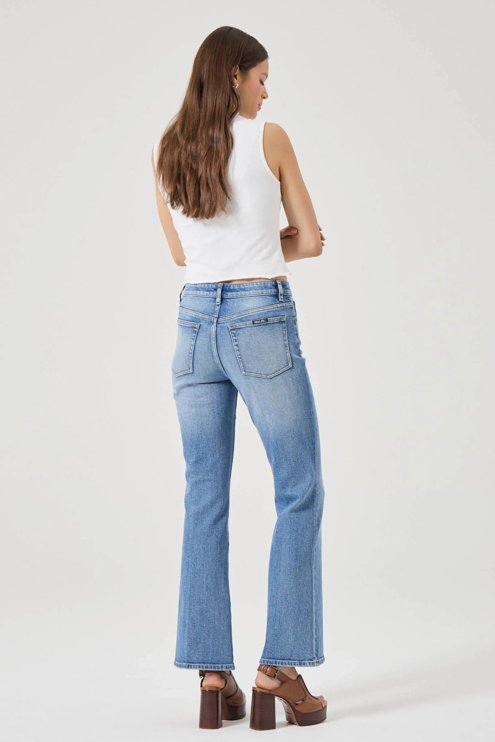 Midtown Boot - Iris Blue Bottoms Rolla's