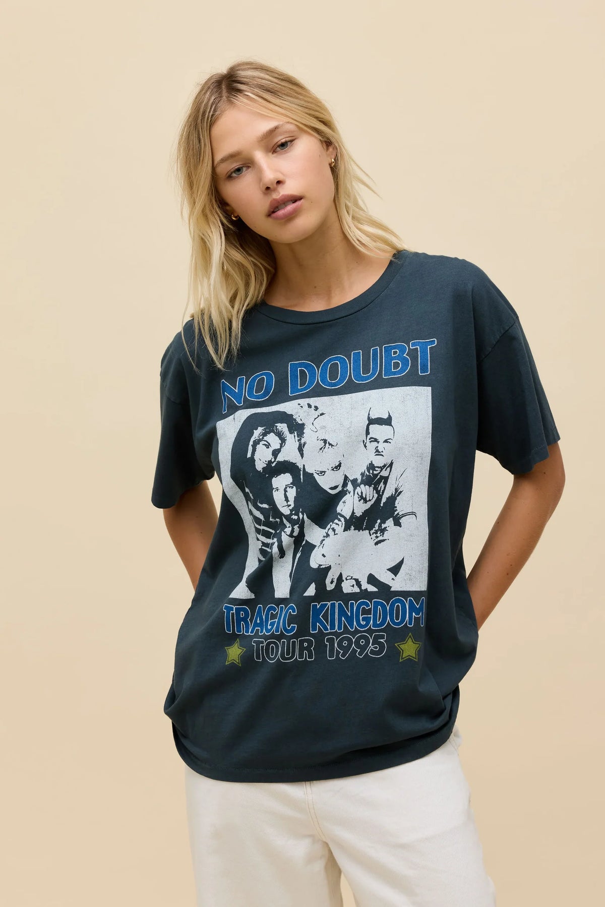 No Doubt Tragic Kingdom Tour 1995 Merch Tee Tops Daydreamer