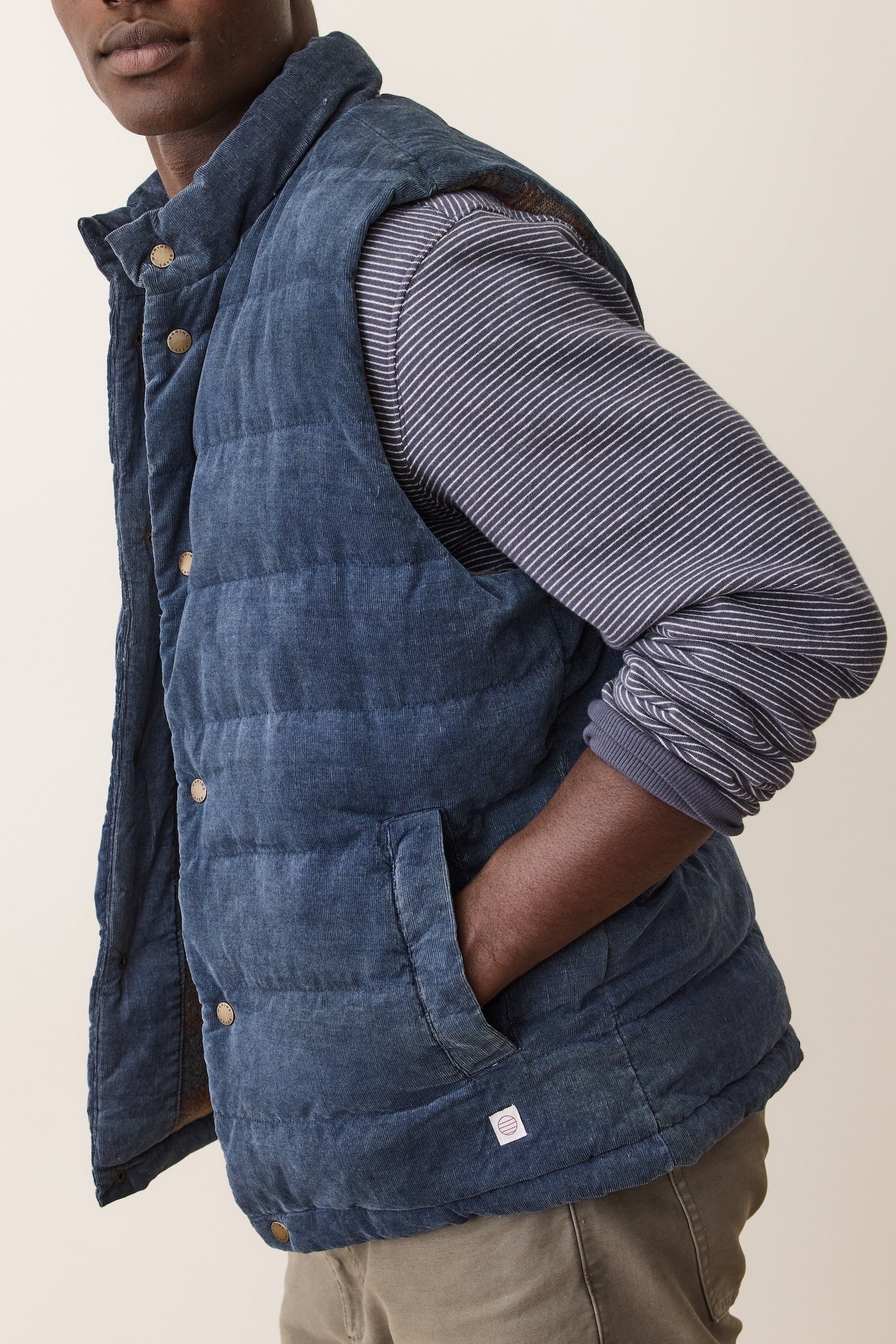 Palisades Cord Puffer Vest
