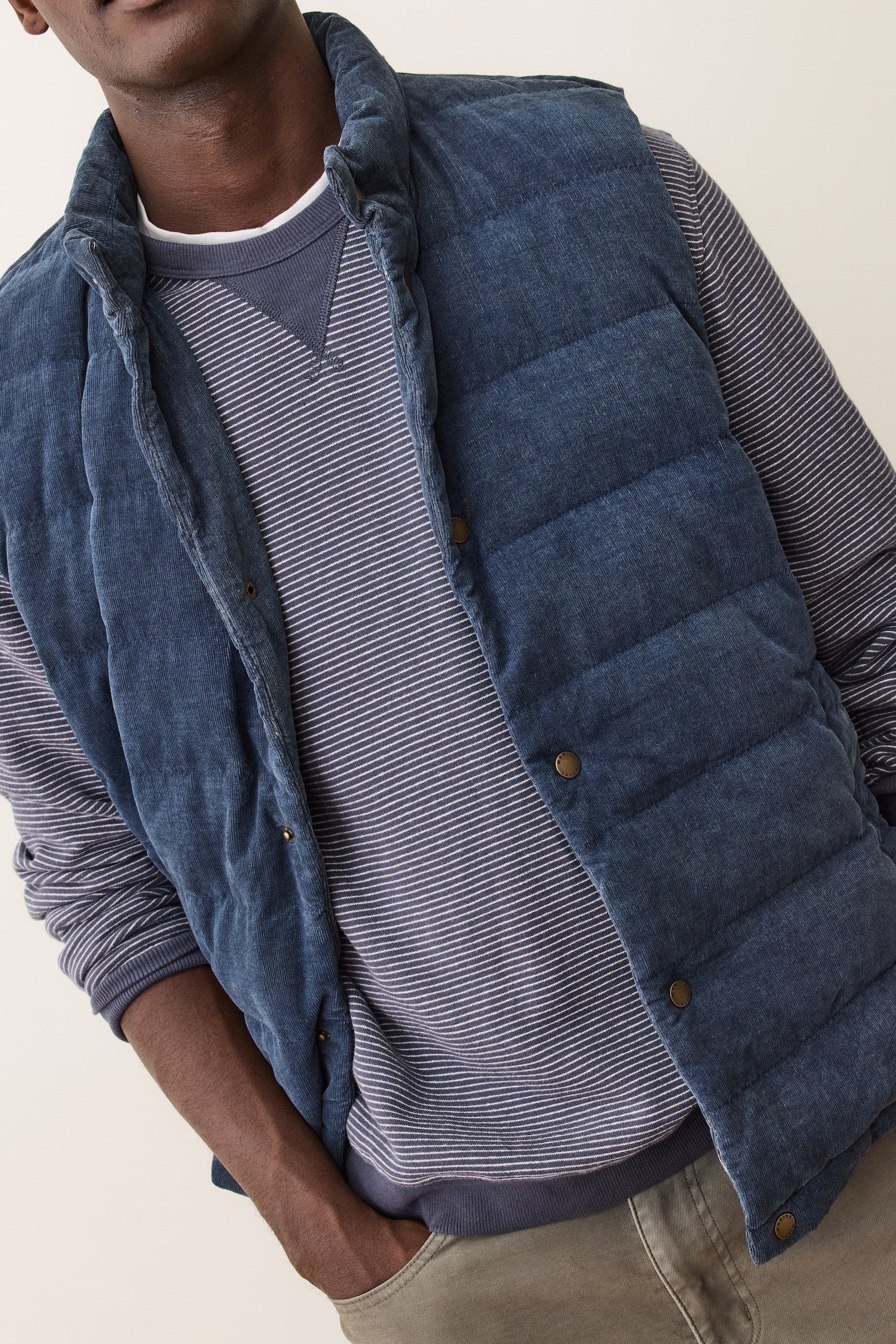 Palisades Cord Puffer Vest