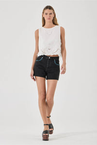 Camille Top Embroidered Tops Rolla's