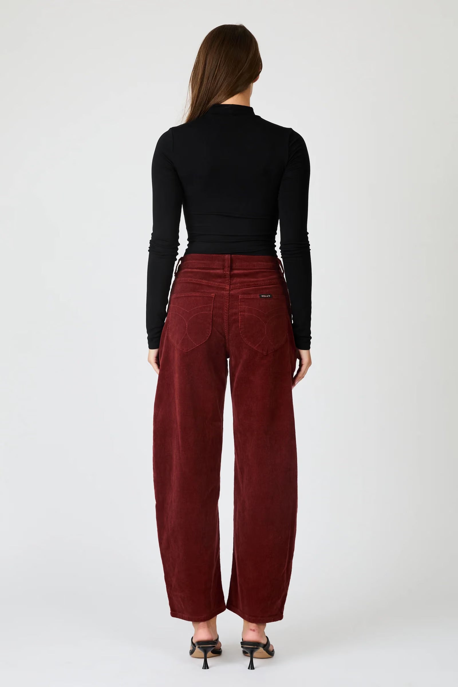 Gigi Barrel Cord - Burnt Sienna