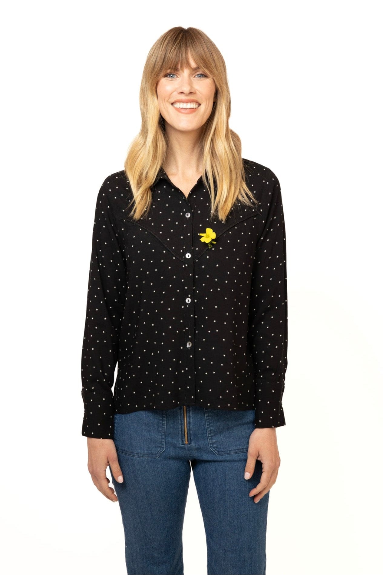 Ranch Blouse - Stars Tops Cameo