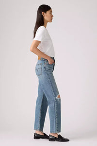 Ribcage Straight Ankle - Queen Mother Bottoms Levi's
