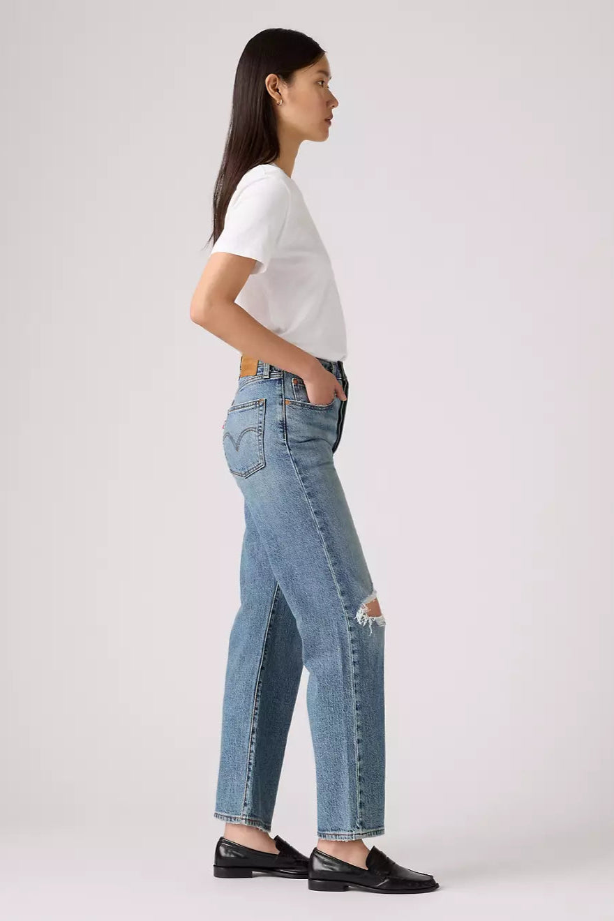 Ribcage Straight Ankle - Queen Mother Bottoms Levi's