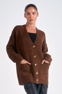 Oversized Cardigan Sweaters Elan