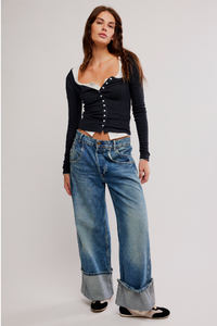 End Game Pointelle Tops Free People