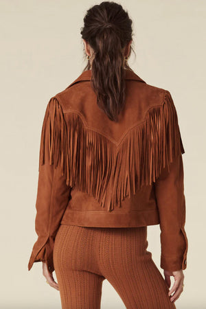Rider Suede Tassel Jacket - The Canyon