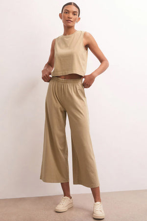 Scout Jersey Flare Pant - Rattan - The Canyon