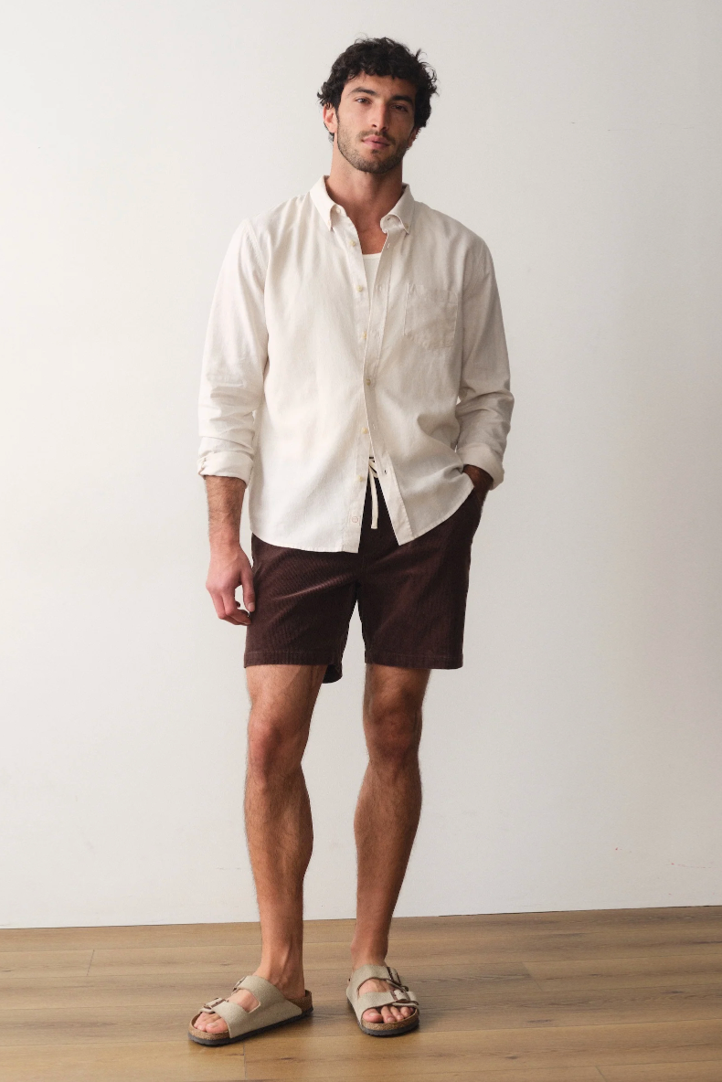 Saturday Corduroy Short Bottoms Marine Layer