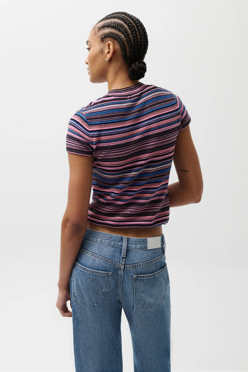 Selene Short Sleeve Sweater Tee