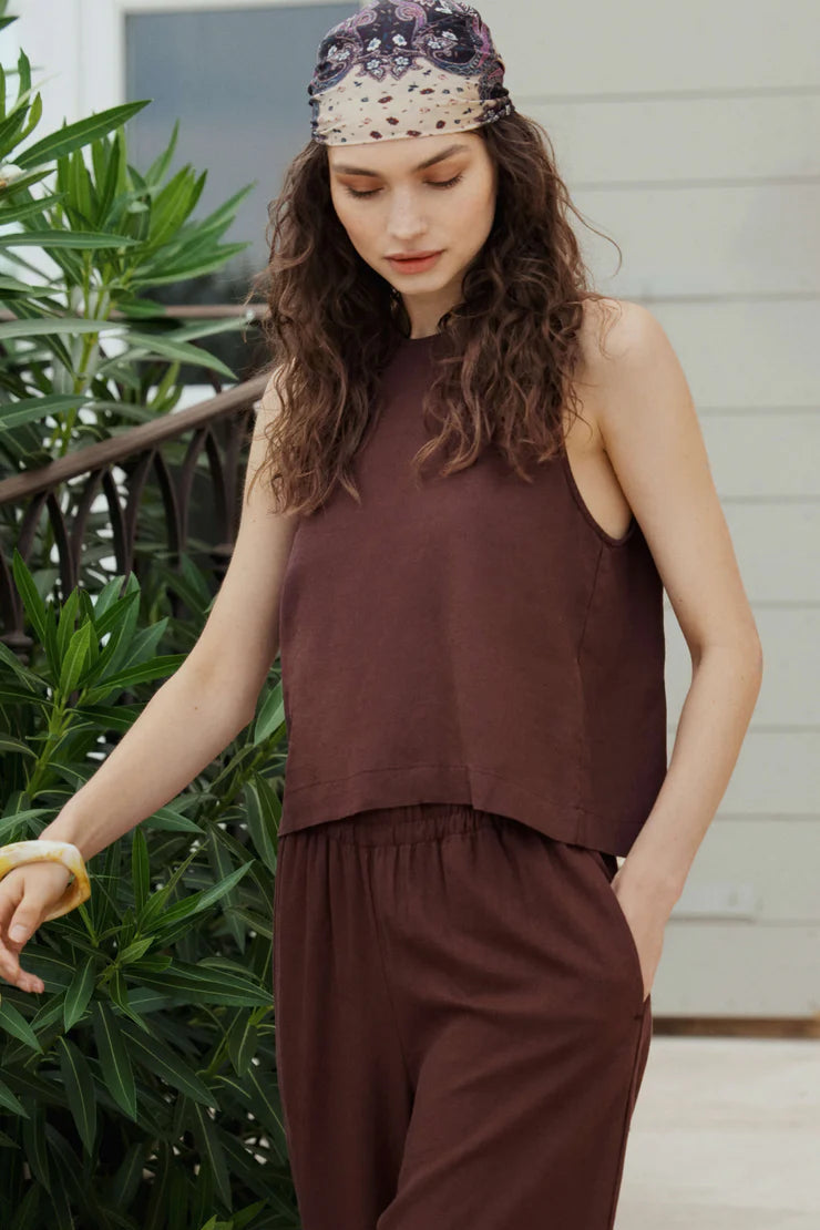 Sloane Linen Top Tops Z Supply