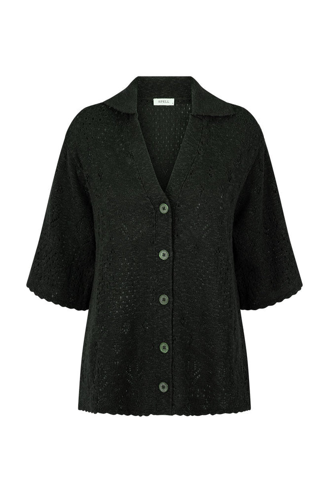 Rhodes Knit Shirt Tops Spell