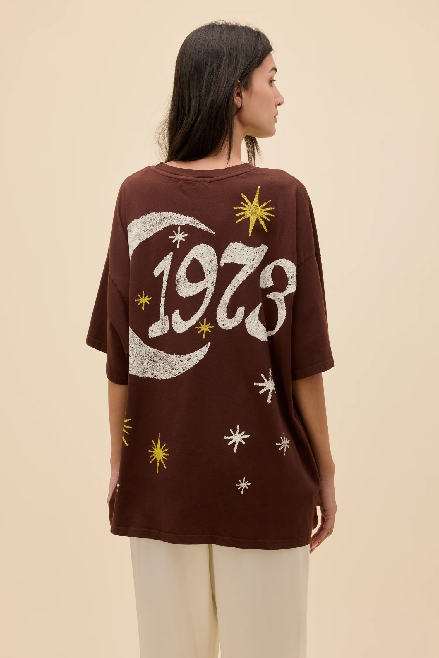 Fleetwood Mac 1973 Doodle Oversize Tee