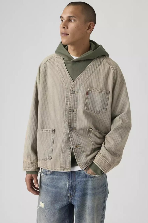 リーバイス UNION ENGINEER CARDIGAN Union Engineer Cardigan - Uniform Badge - The Canyon
