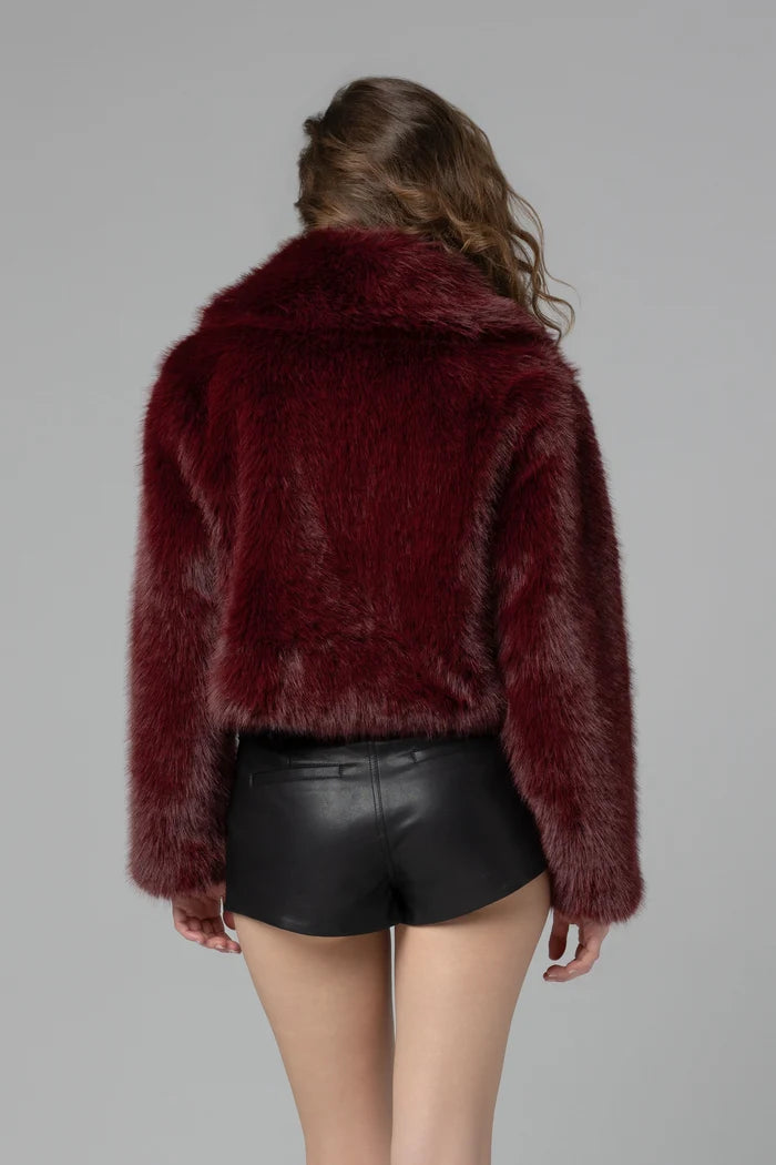 Wine Tasting Faux Fur