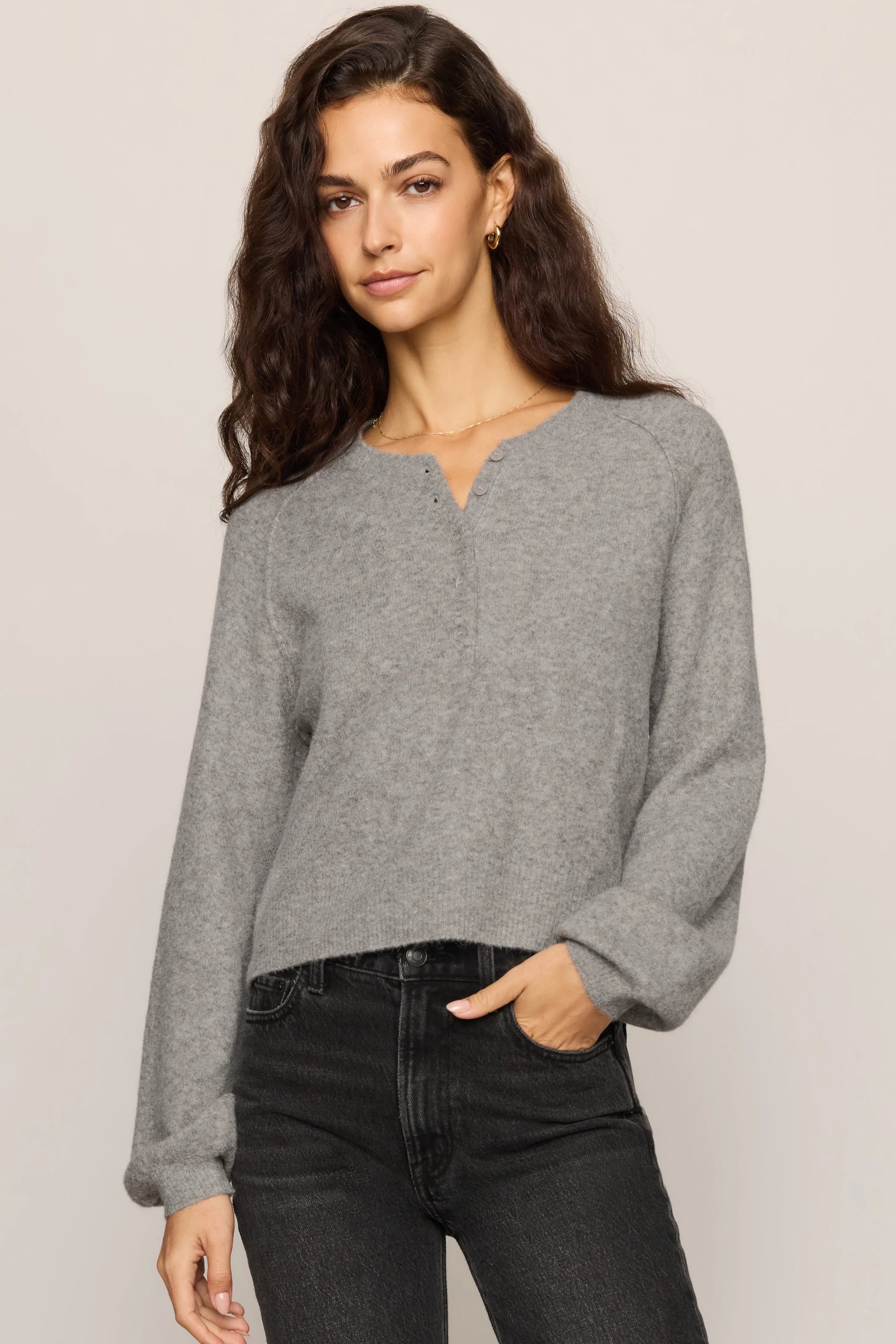 Westmont Henley Sweater