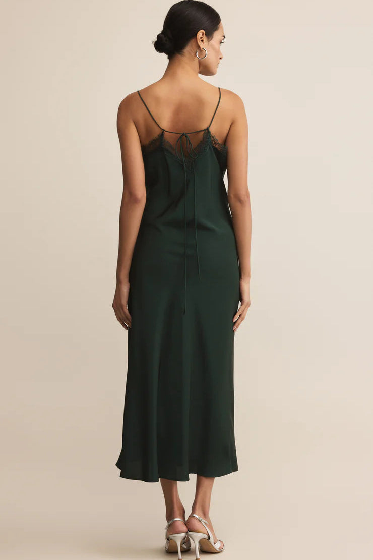 After Hours Midi Dress - Garland Green