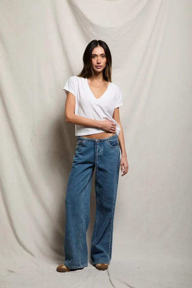 Alanis V Neck Tee