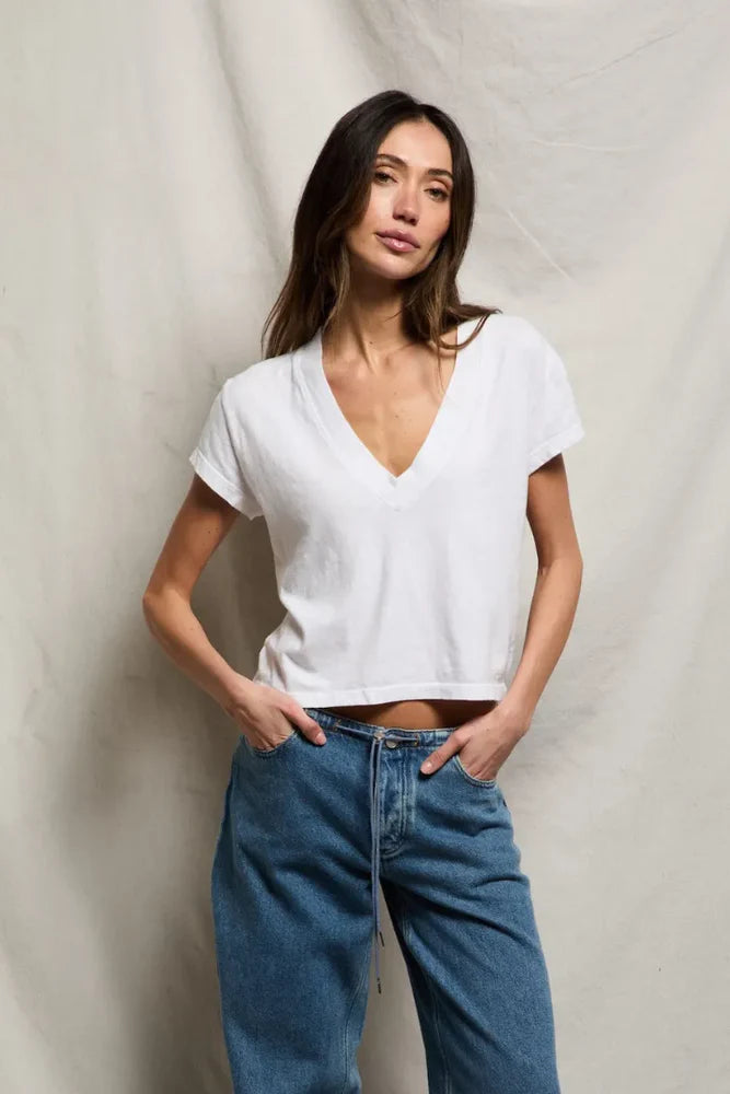 Alanis V Neck Tee