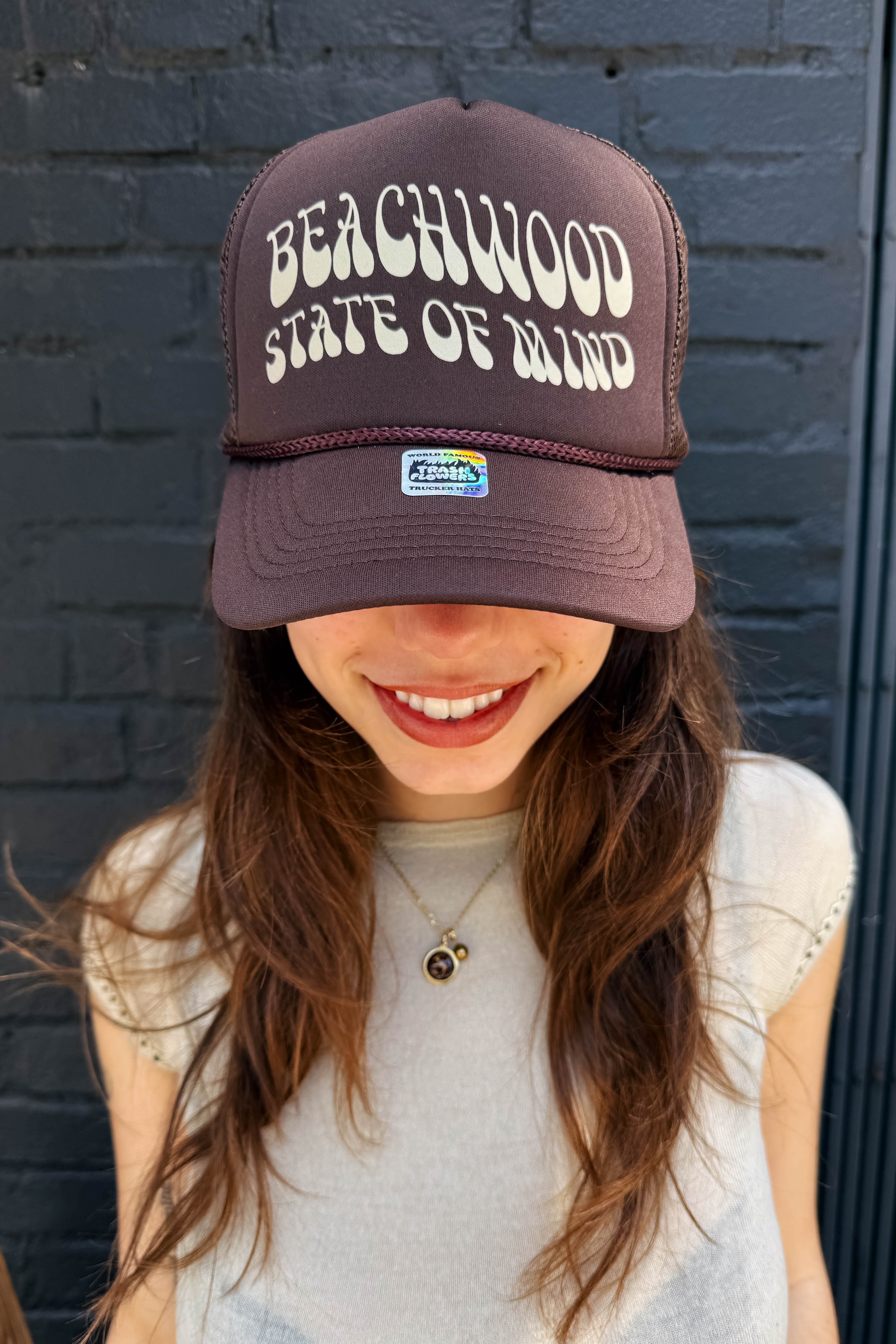 Trucker Hat - Beachwood State Of Mind Accessories Trash Flowers