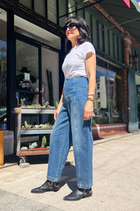 Blair High Rise Seamed Barrel Bottoms Pistola