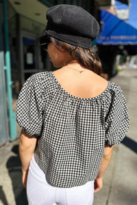 Gia Poplin Blouse Tops Marine Layer