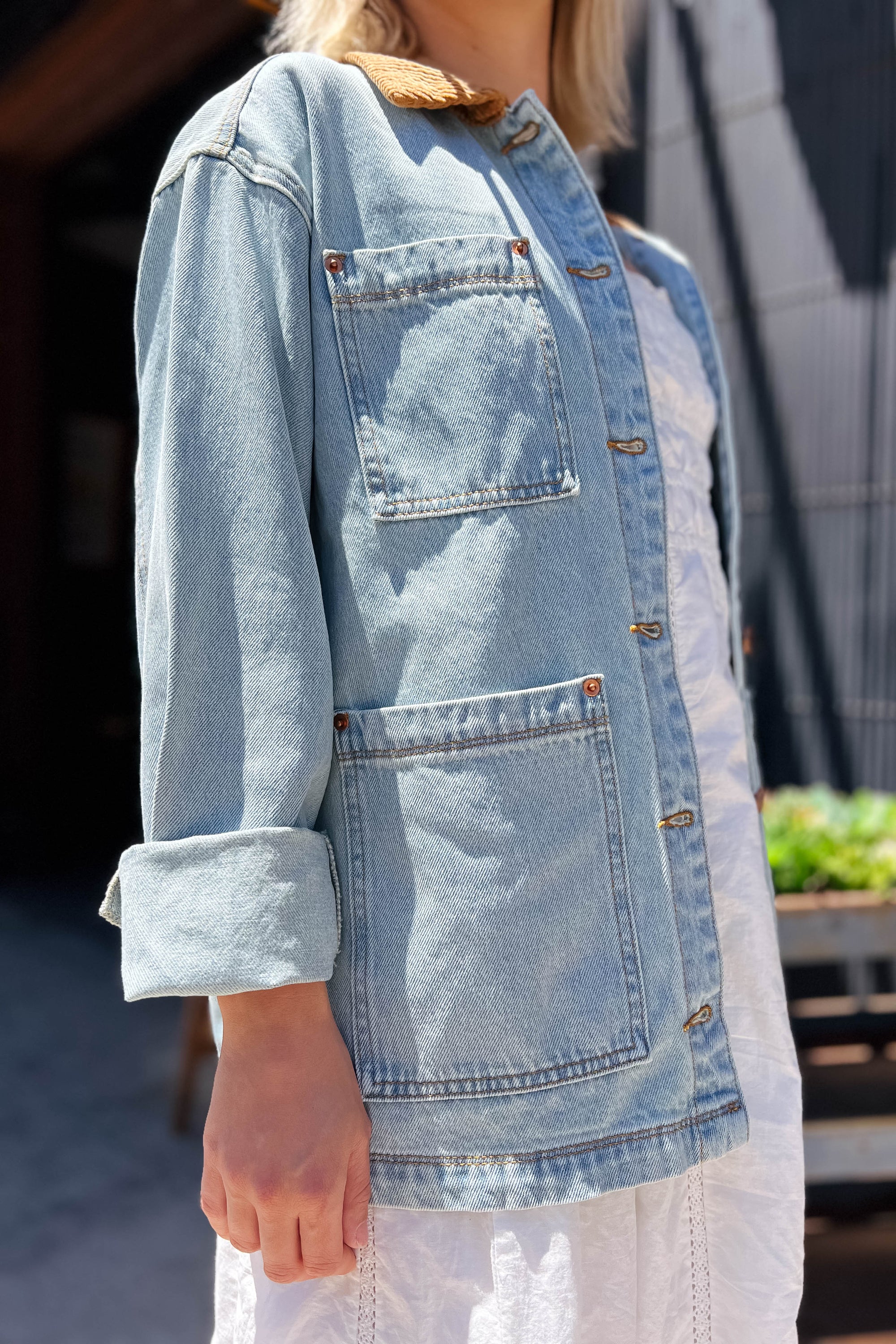 Crack Of Dawn Chore Jacket Outerwear Blank NYC