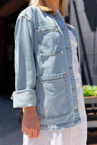 Crack Of Dawn Chore Jacket Outerwear Blank NYC