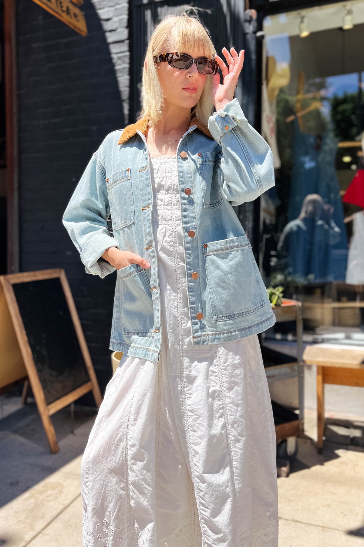 Crack Of Dawn Chore Jacket Outerwear Blank NYC