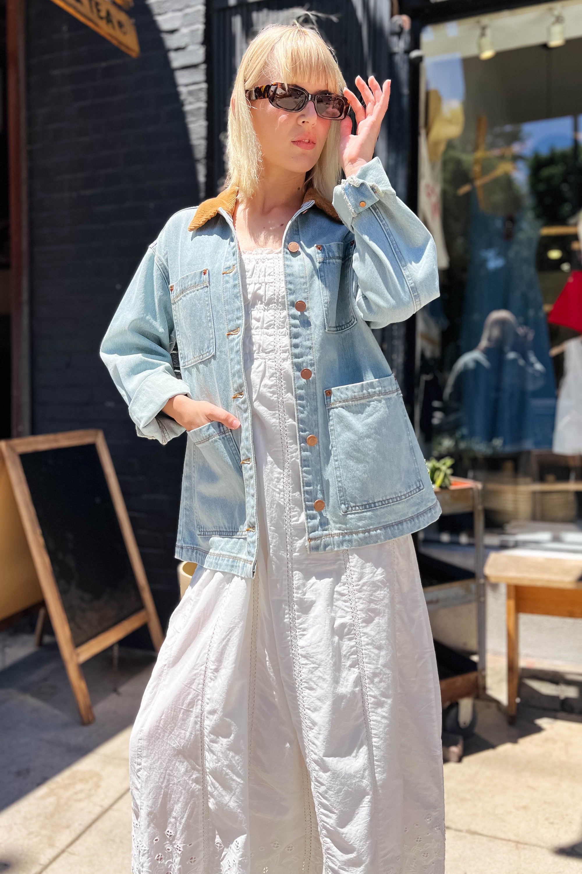 Crack Of Dawn Chore Jacket Outerwear Blank NYC