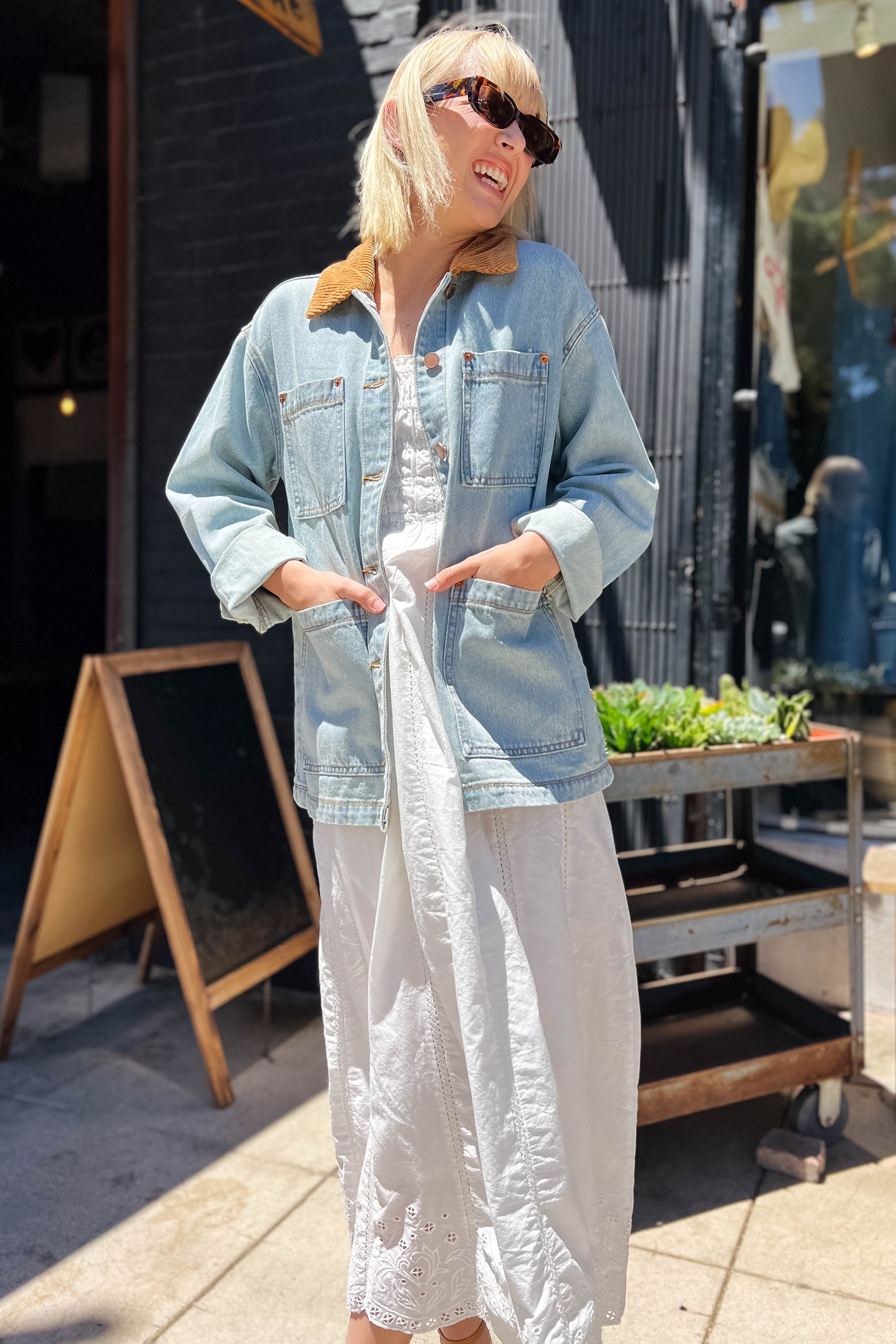 Crack Of Dawn Chore Jacket Outerwear Blank NYC