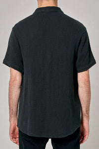 Bon Weave Shirt - Washed Black Tops Rolla's