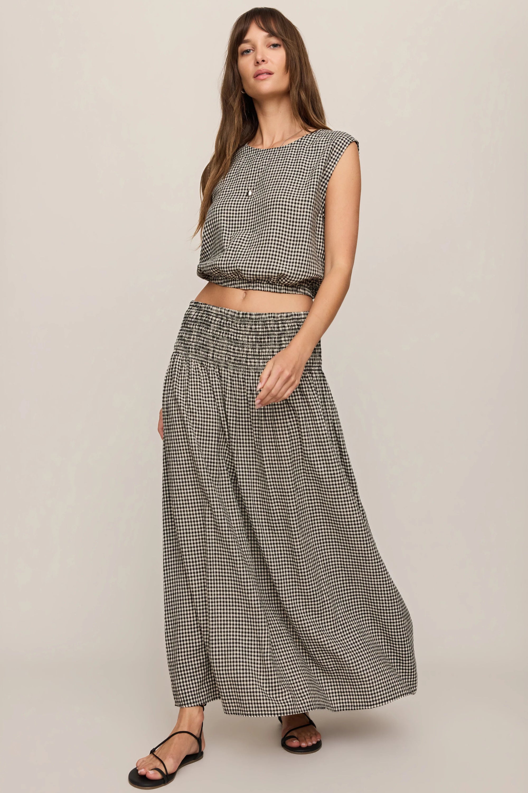 Brooke Gingham Skirt