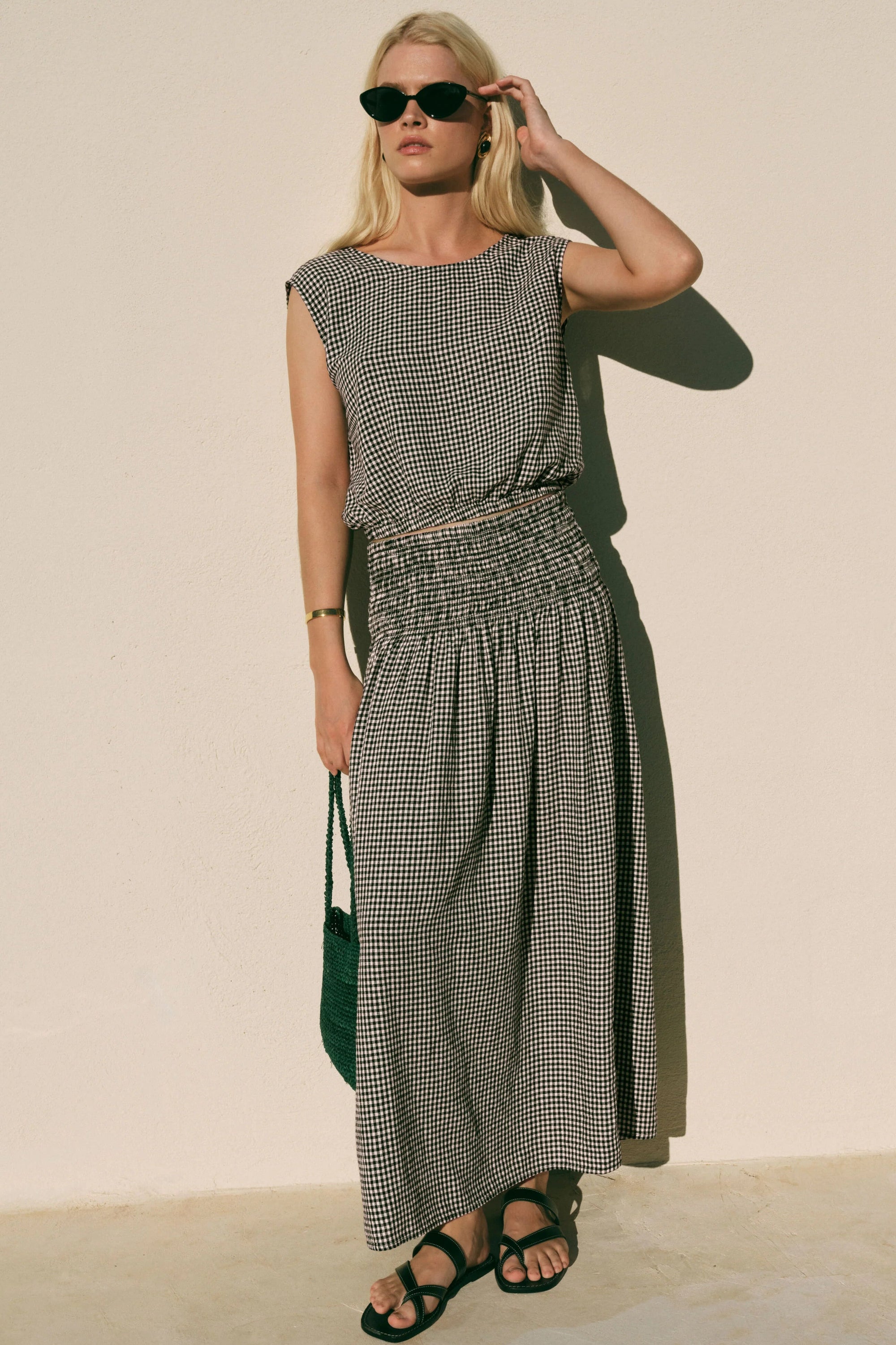 Brooke Gingham Skirt