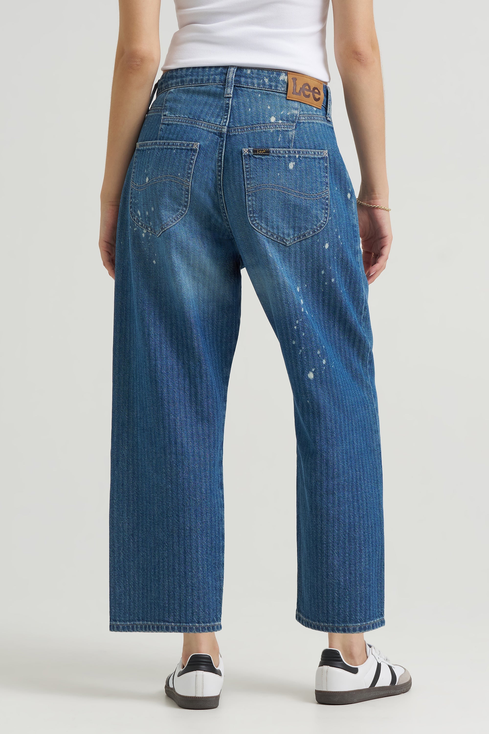 Lee Button Fly Crop Bottoms Lee
