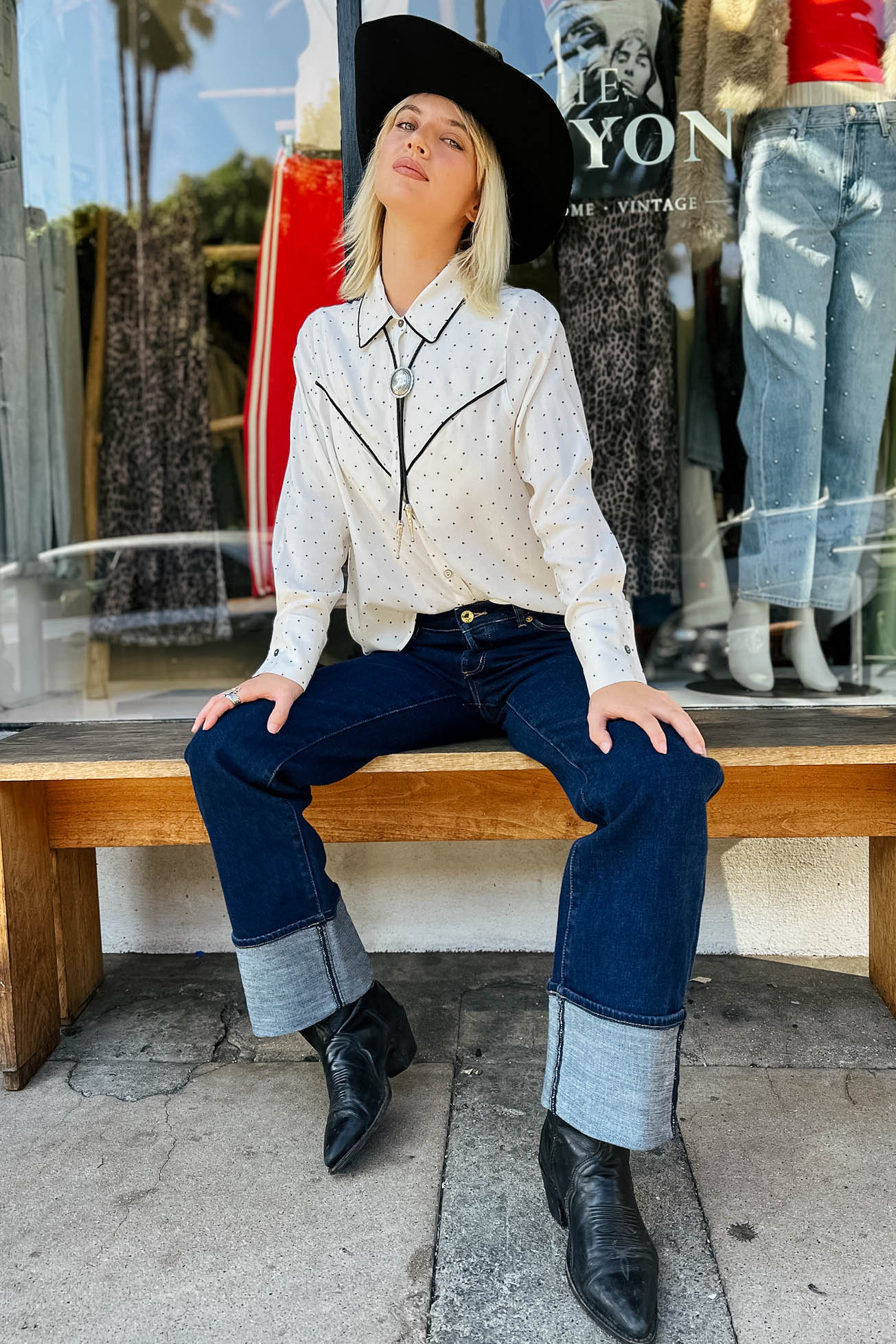 Ranch Blouse - Stars Tops Cameo