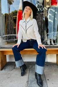 Ranch Blouse - Stars Tops Cameo