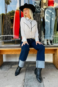 Ranch Blouse - Stars Tops Cameo