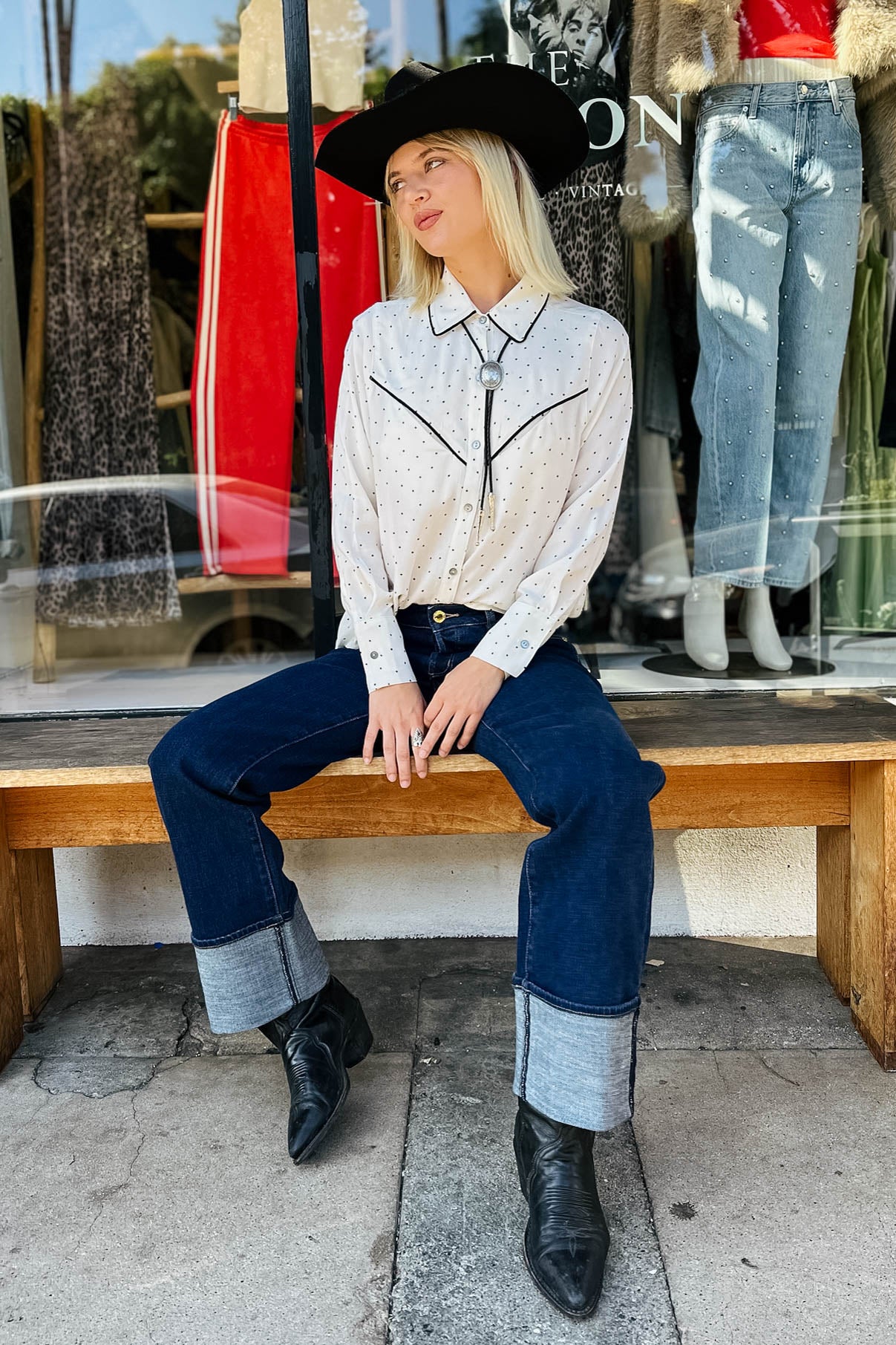 Ranch Blouse - Stars Tops Cameo