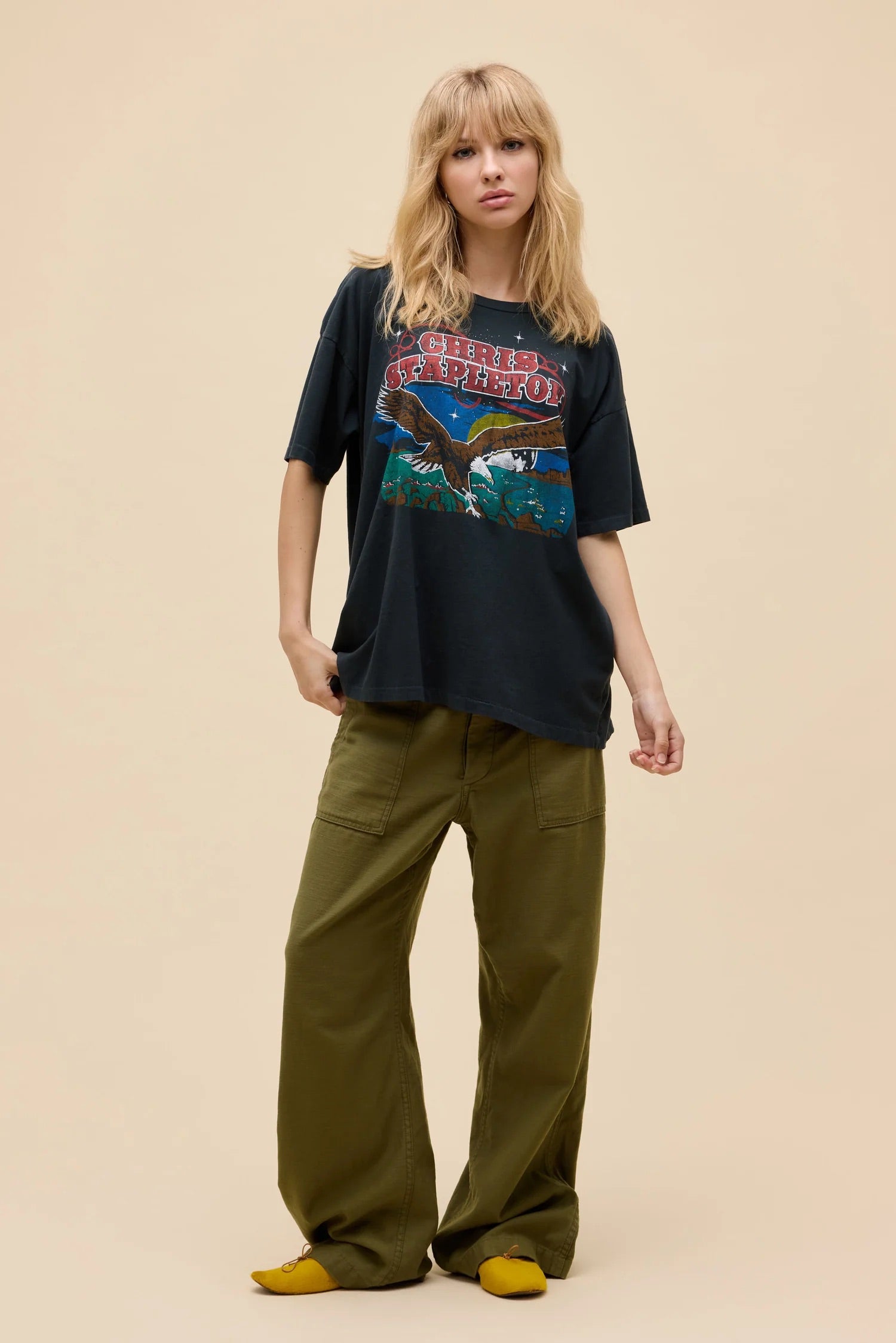 Chris Stapleton Eagle Merch Tee Tops Daydreamer