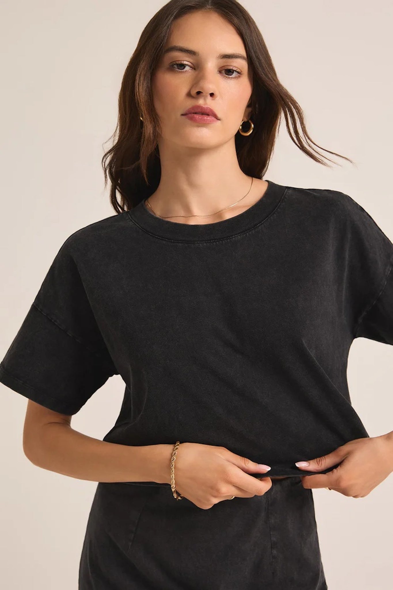 Sway Cropped Tee Tops Z Supply